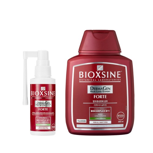 [포르테] 검증된 글로벌 탈모샴푸 비옥신 Bioxsine FORTE 세럼세트